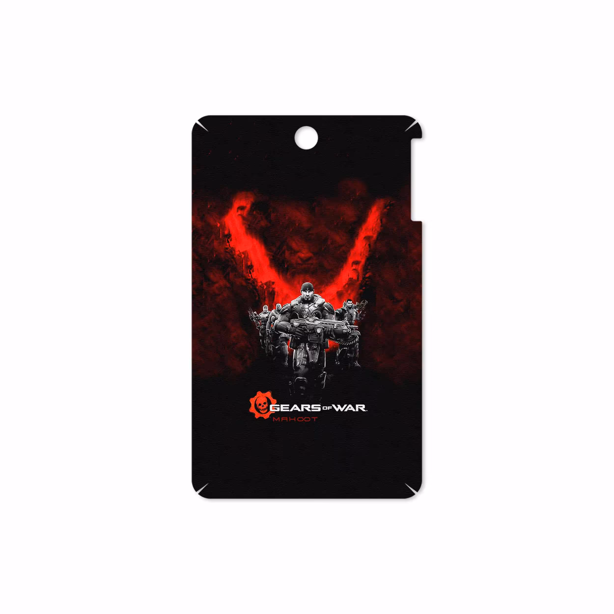 برچسب پوششی ماهوت مدل Gears-Of-War-Game مناسب برای تبلت لنوو A7-50 A3500 2014