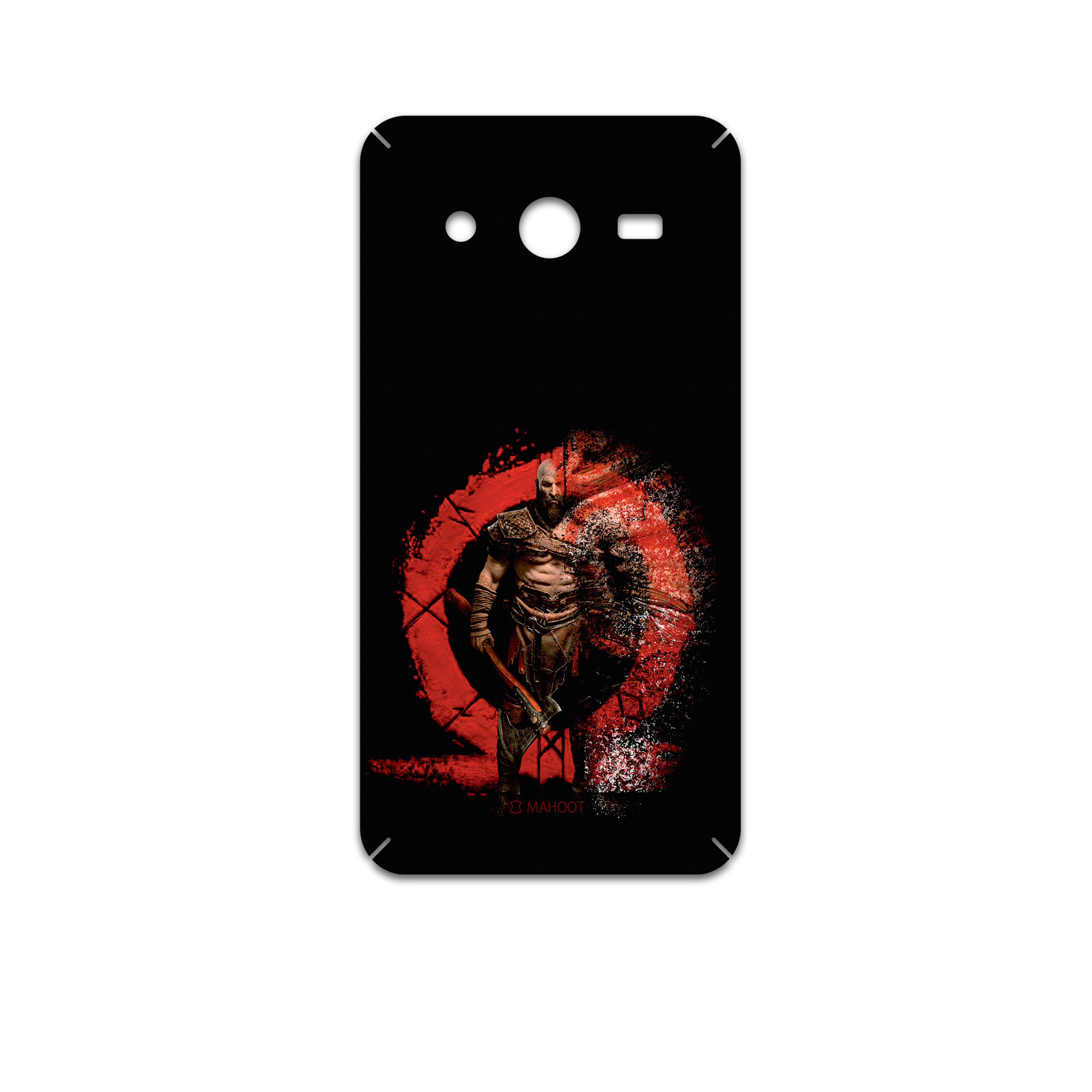 برچسب پوششی ماهوت مدل GOD-OF-WAR-Game مناسب برای گوشی موبایل سامسونگ Galaxy Core 2