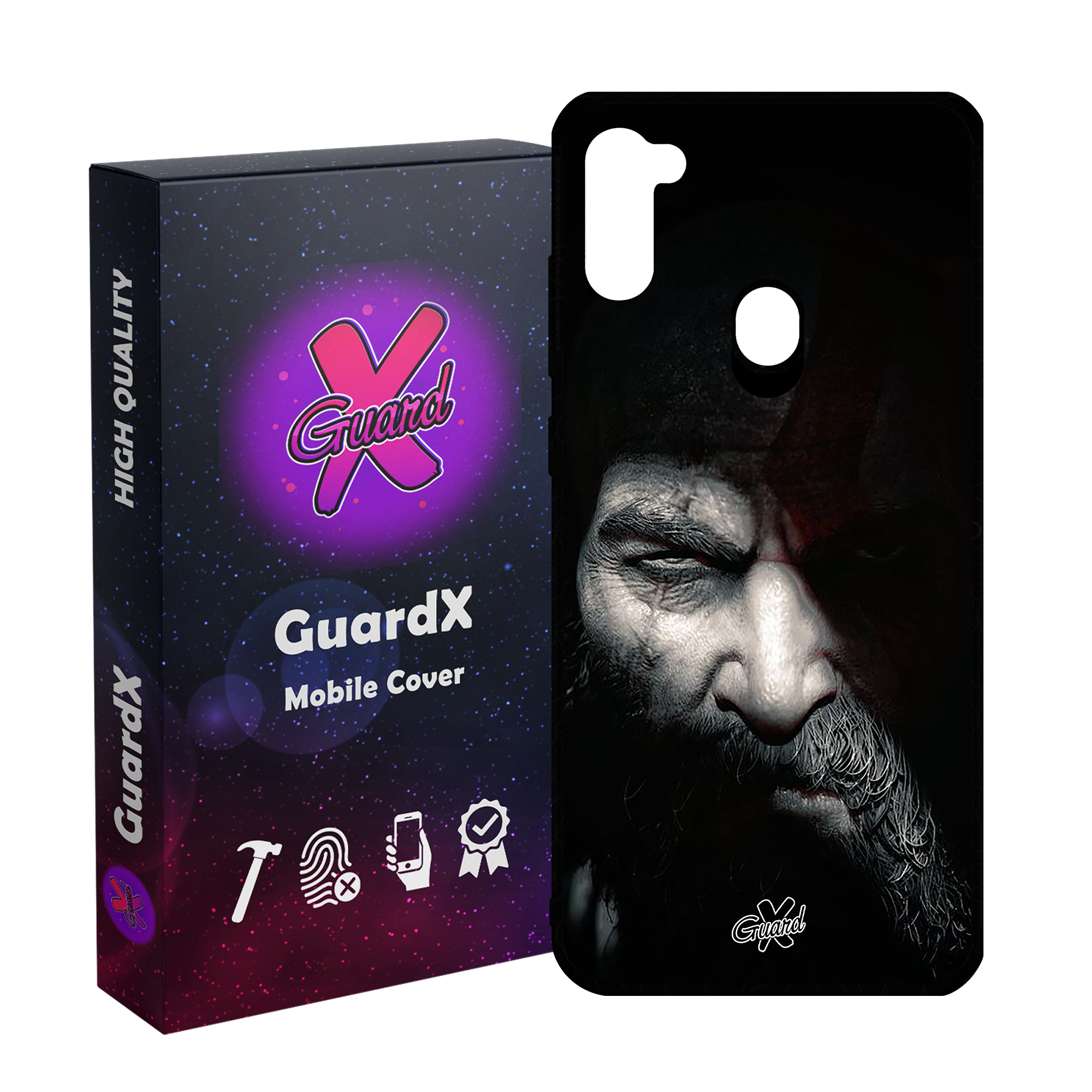 کاور گارد ایکس طرح God of War مدل Glass10418 مناسب برای گوشی موبایل سامسونگ Galaxy A11/M11