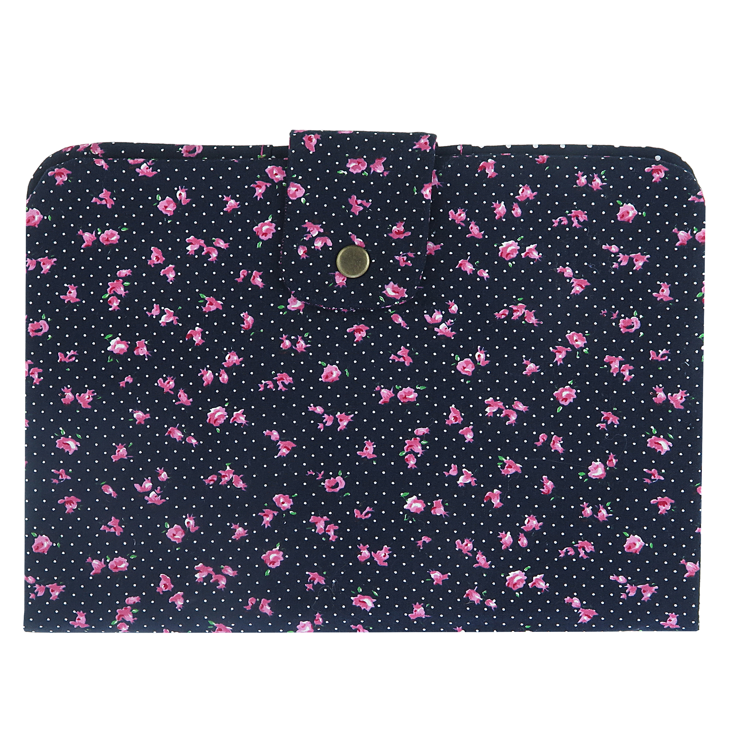 کیف تبلت مدل گل سرخ مناسب برای تبلت تا 10 اینچی