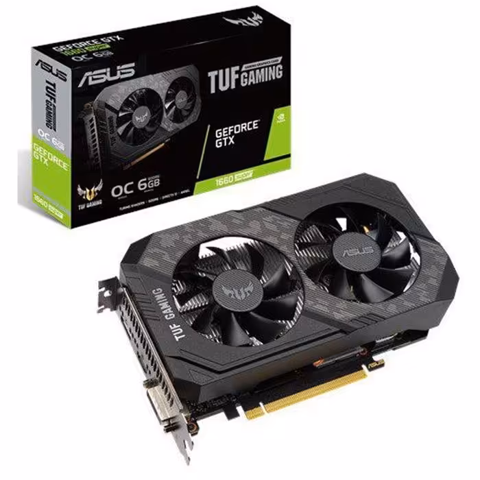 کارت گرافیک ایسوس TUF GAMING GTX 1660S 6G