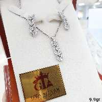 نیمست طرح مارکیزنقره925 روکش اب طلا