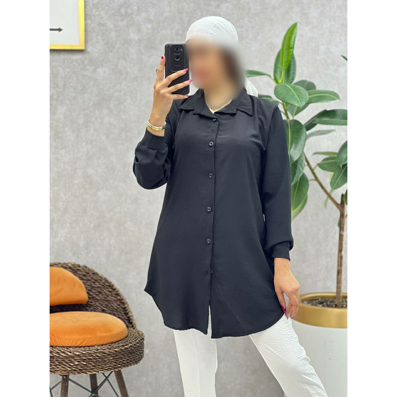 مانتو مشکی ابروبادی