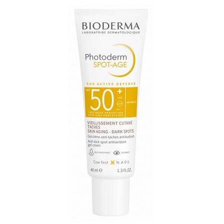 کرم ضدآفتاب ضد لک و ضد پیری بایودرما مدل فتودرم اسپات ایج SPF50+ :Spot Age