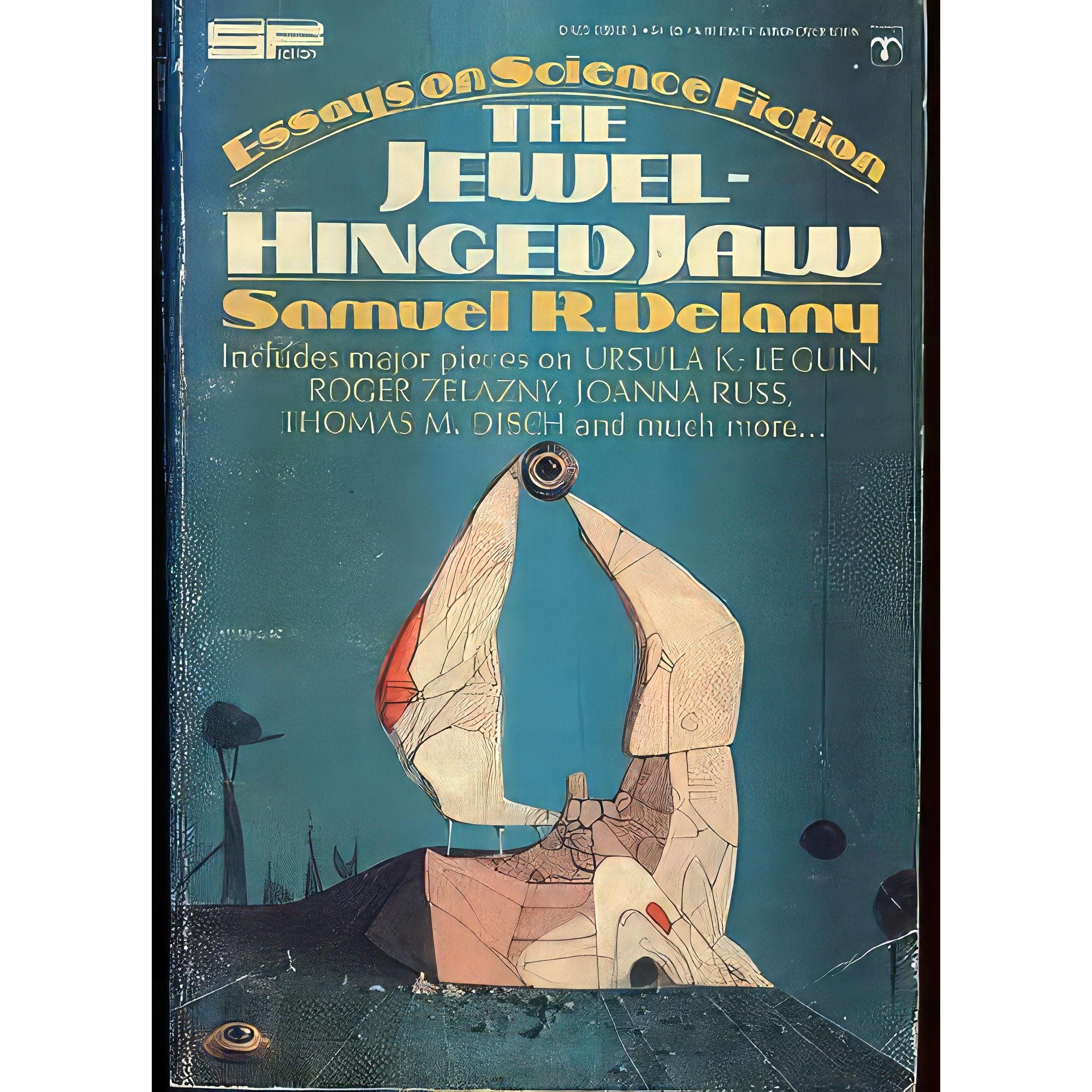 کتاب The Jewel-Hinged Jaw اثر Samuel R Delany انتشارات Berkley Windhover