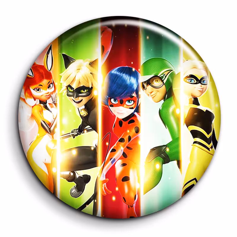 پیکسل گالری باجو طرح دختر کفشدوزکی کد 121