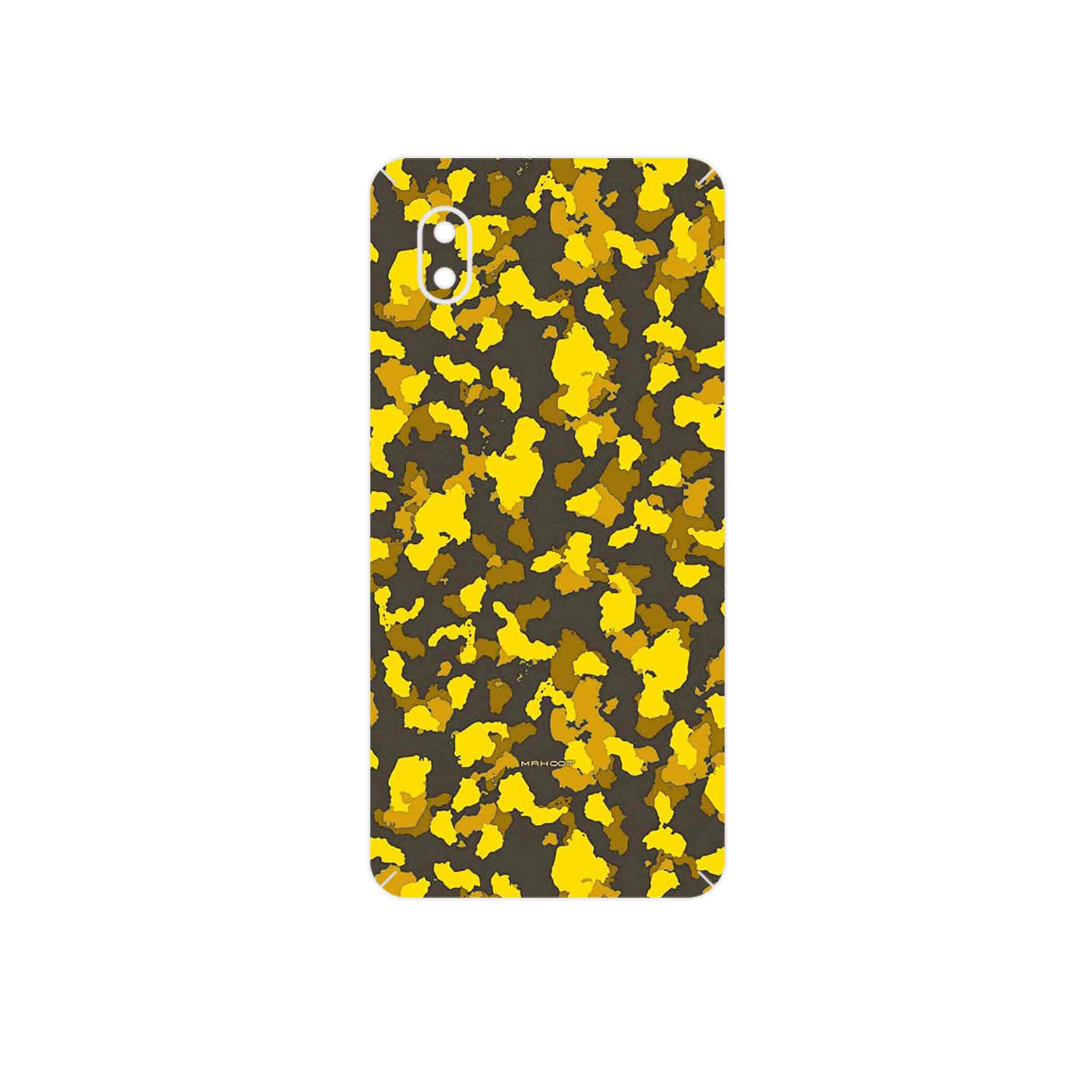 برچسب پوششی ماهوت مدل Yellow Infantry Army مناسب برای گوشی موبایل سامسونگ Galaxy A01 Core