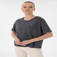 تیشرت زنانه خاکستری تیره یو اس پولو - فروشگاه لباس شهرمون