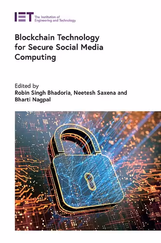 خرید و دانلود نسخه کامل کتاب Blockchain Technology for Secure Social Media Computing