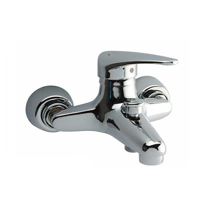 شیر حمام قهرمان مدل ایتالیایی - کروم