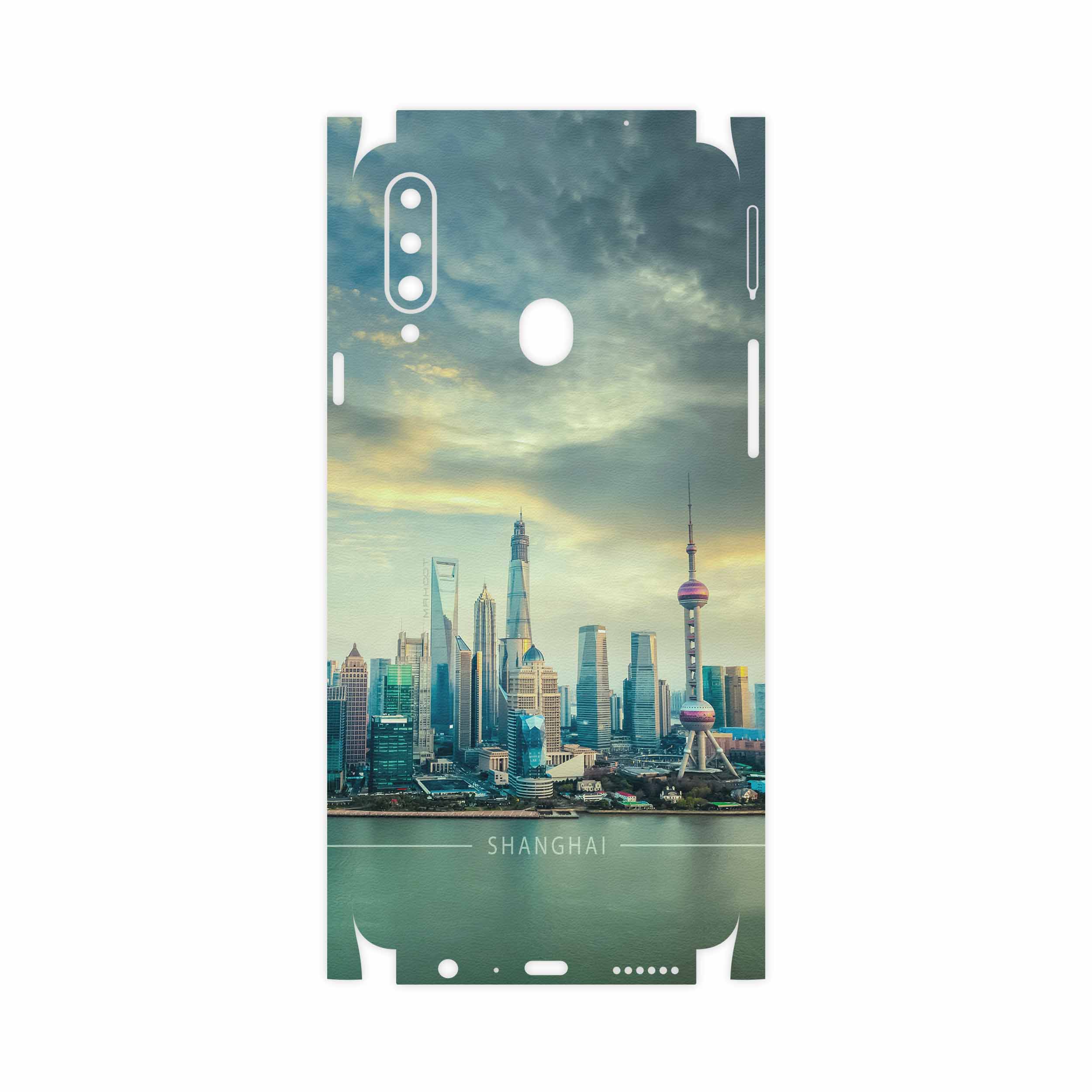 برچسب پوششی ماهوت مدل Shanghai City-FullSkin مناسب برای گوشی موبایل سامسونگ Galaxy A20s