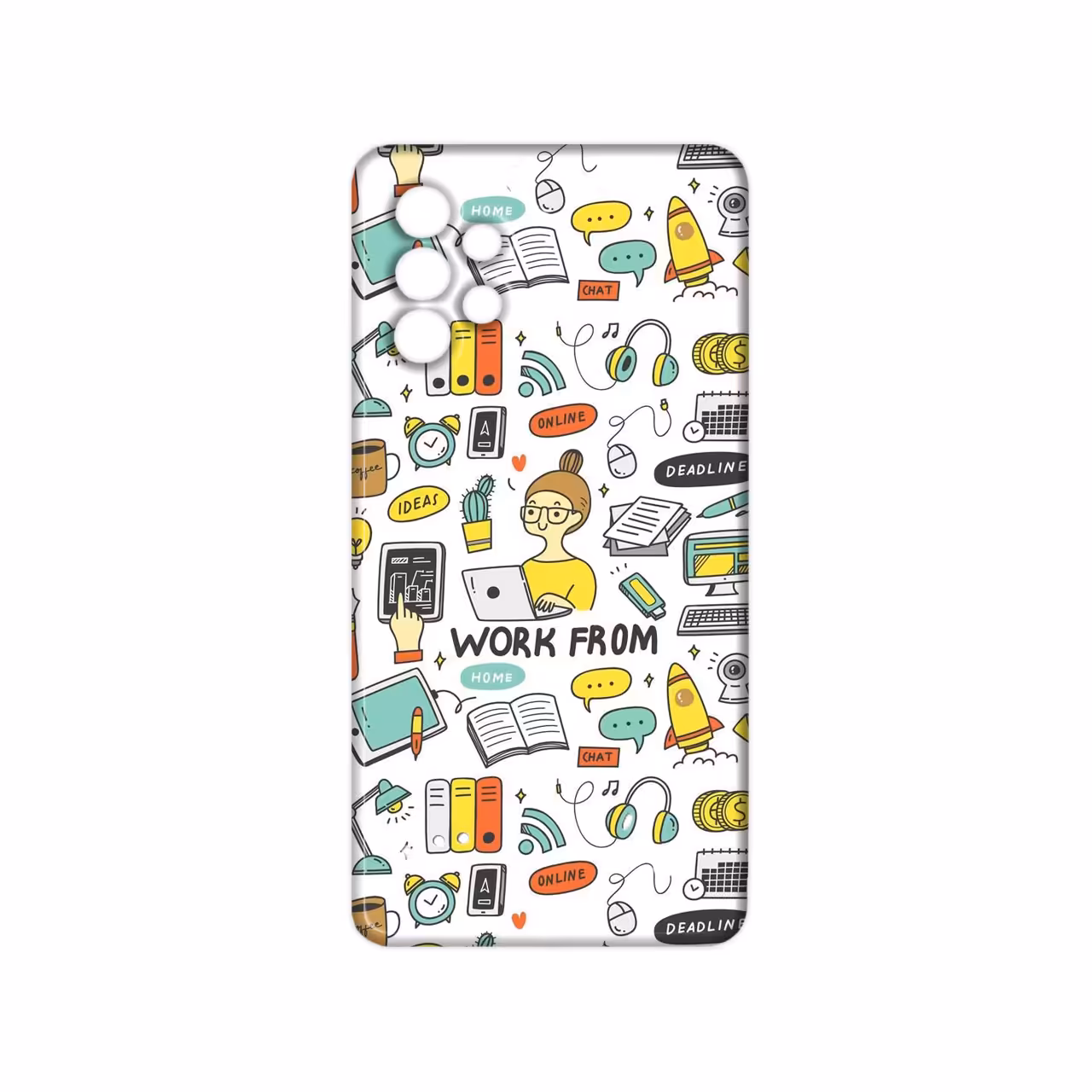 کاور مدل کارمند کد 034 مناسب برای گوشی موبایل سامسونگ galaxy A52 