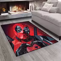 فرش فانتزی چاپی طرح ددپول PK-5139