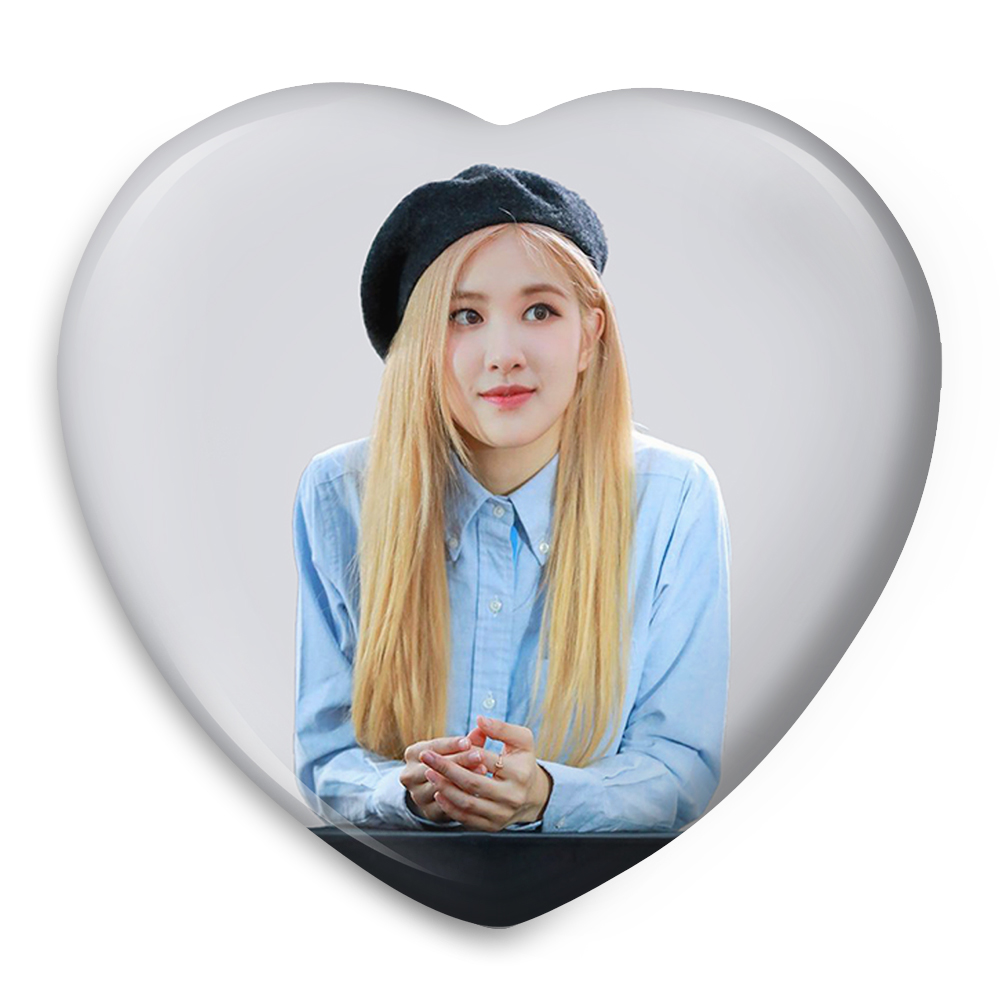 پیکسل خندالو طرح رزی گروه بلک پینک مدل قلبی کد 3101