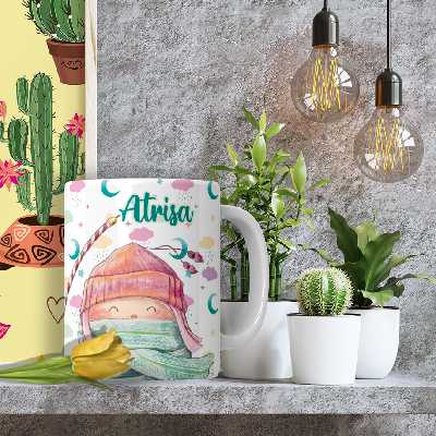 ماگ رژارت مدل لیوان آتریسا