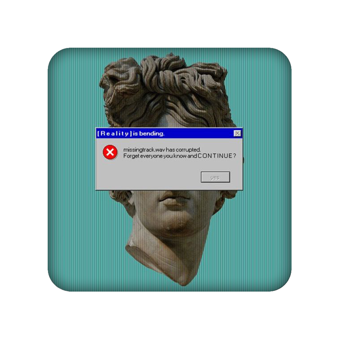 زیر لیوانی طرح error کد 1023