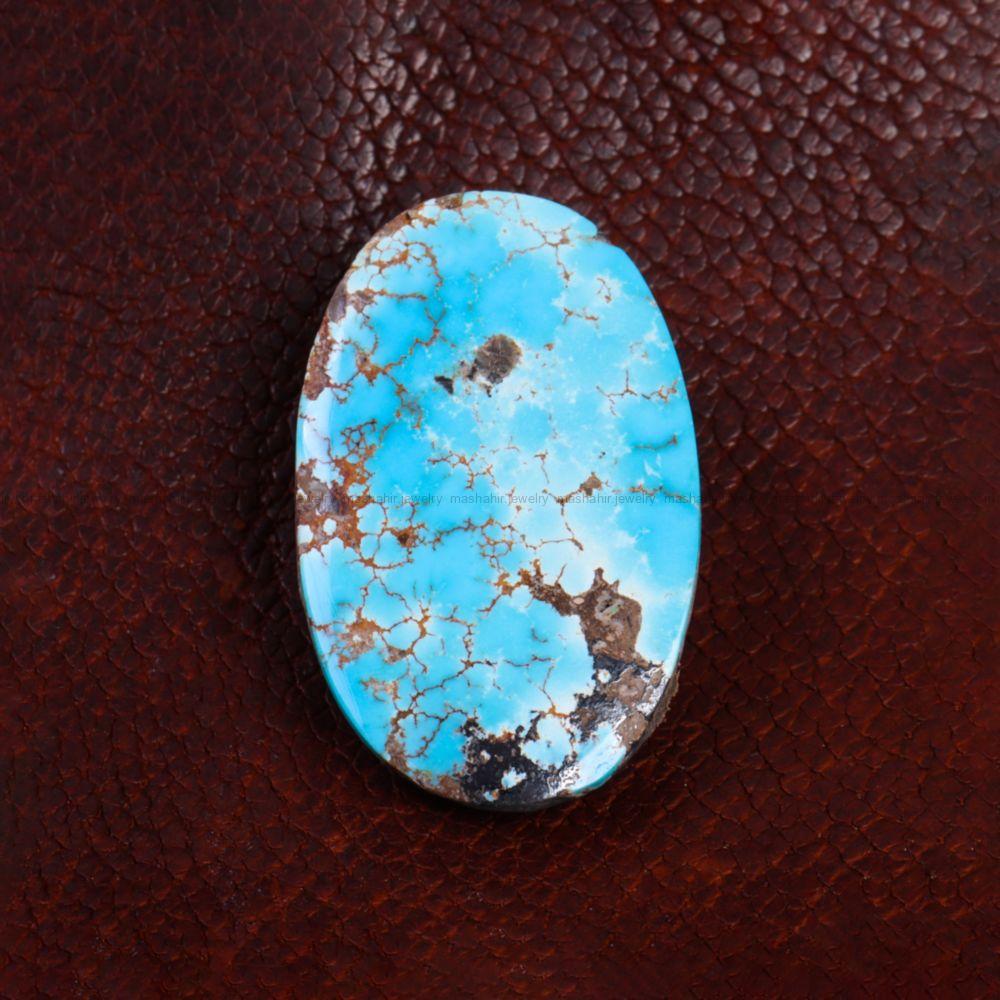 نگین فیروزه شجری کد 14046 - جواهری مشاهیر