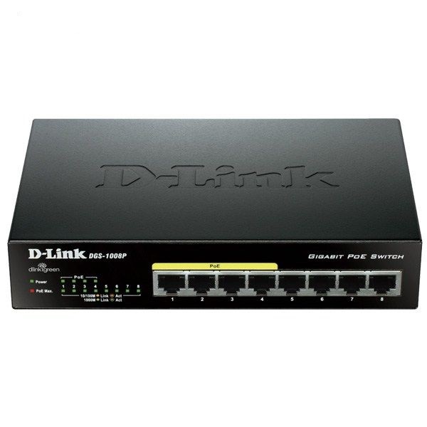 DLINK DGS-1008P - تکنو لینک 148