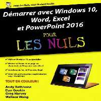 خرید و دانلود نسخه کامل کتاب Démarrer avec Windows 10, Word, Excel et Powerpoint 2016 pour les Nuls
