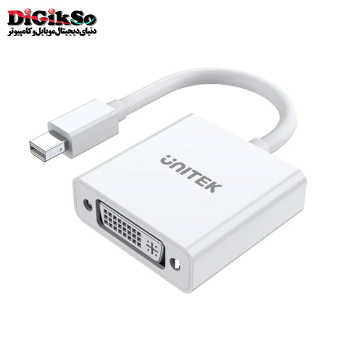 مبدل Mini Display Port به DVI یونیتک مدل Y-6326WH