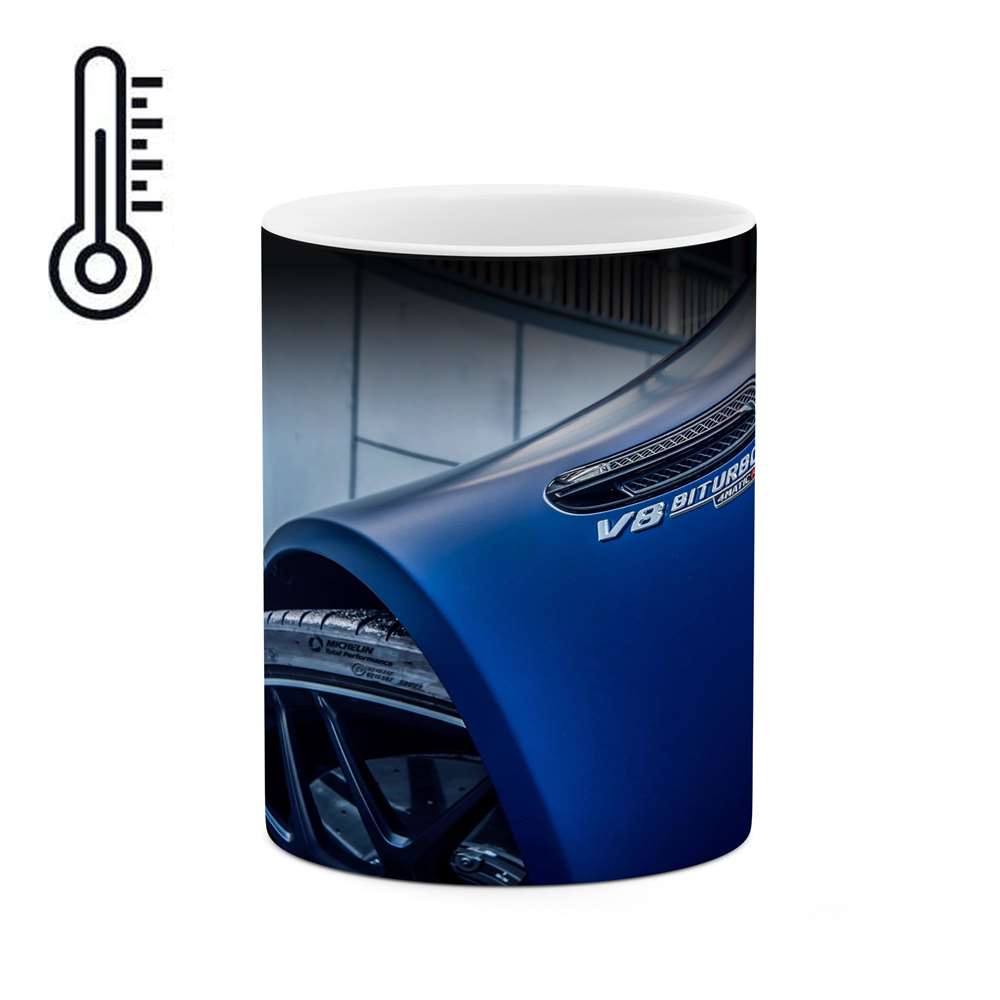 ماگ حرارتی کاکتی طرح ماشین مدل mgh14690