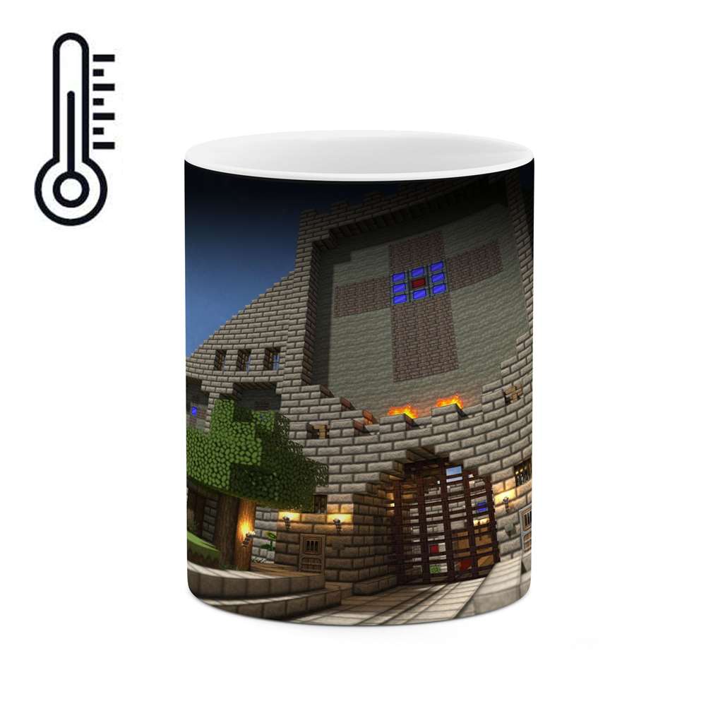 ماگ حرارتی کاکتی طرح ماینکرافت مدل mgh13048