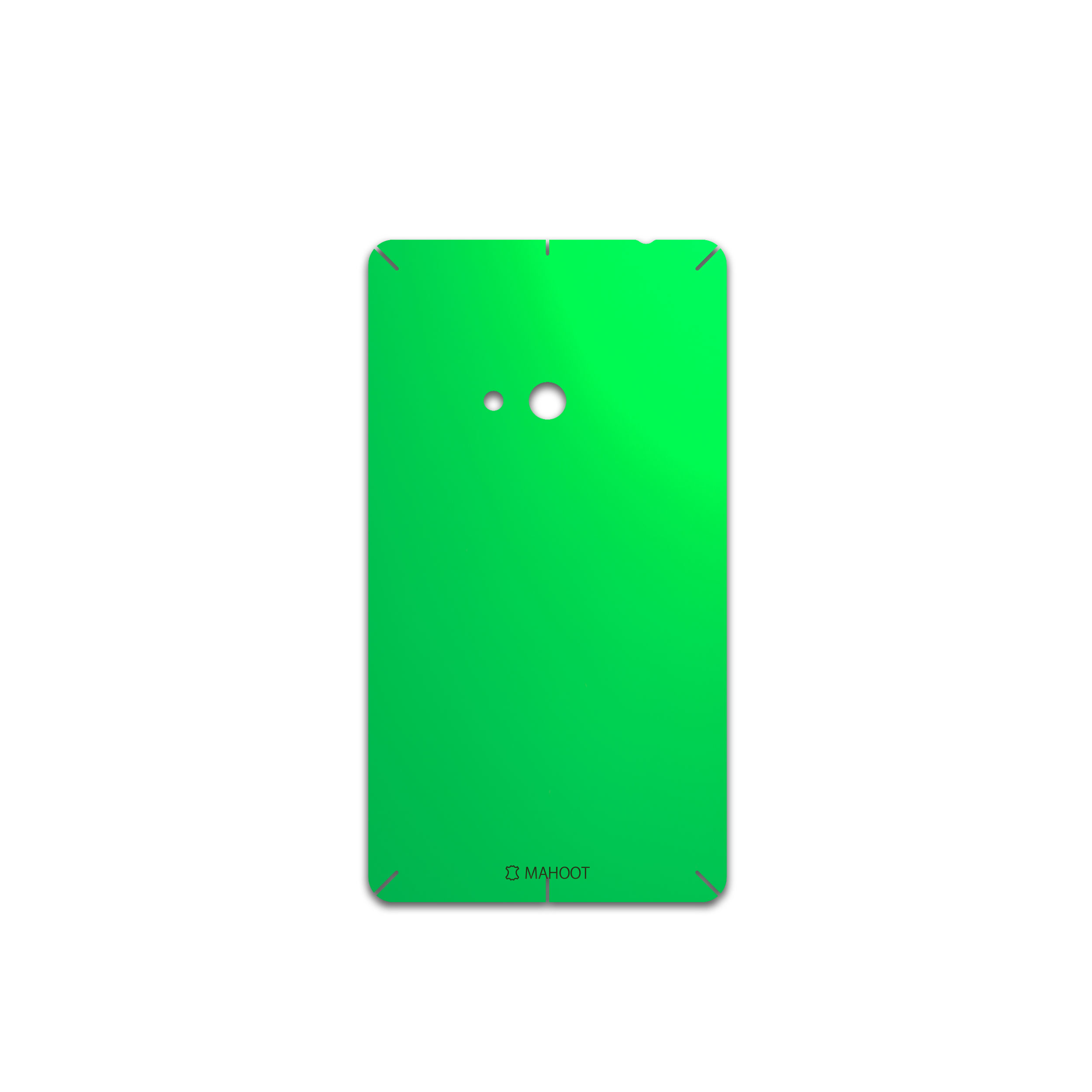 برچسب پوششی ماهوت مدل Matte-Green مناسب برای گوشی موبایل نوکیا Lumia 625