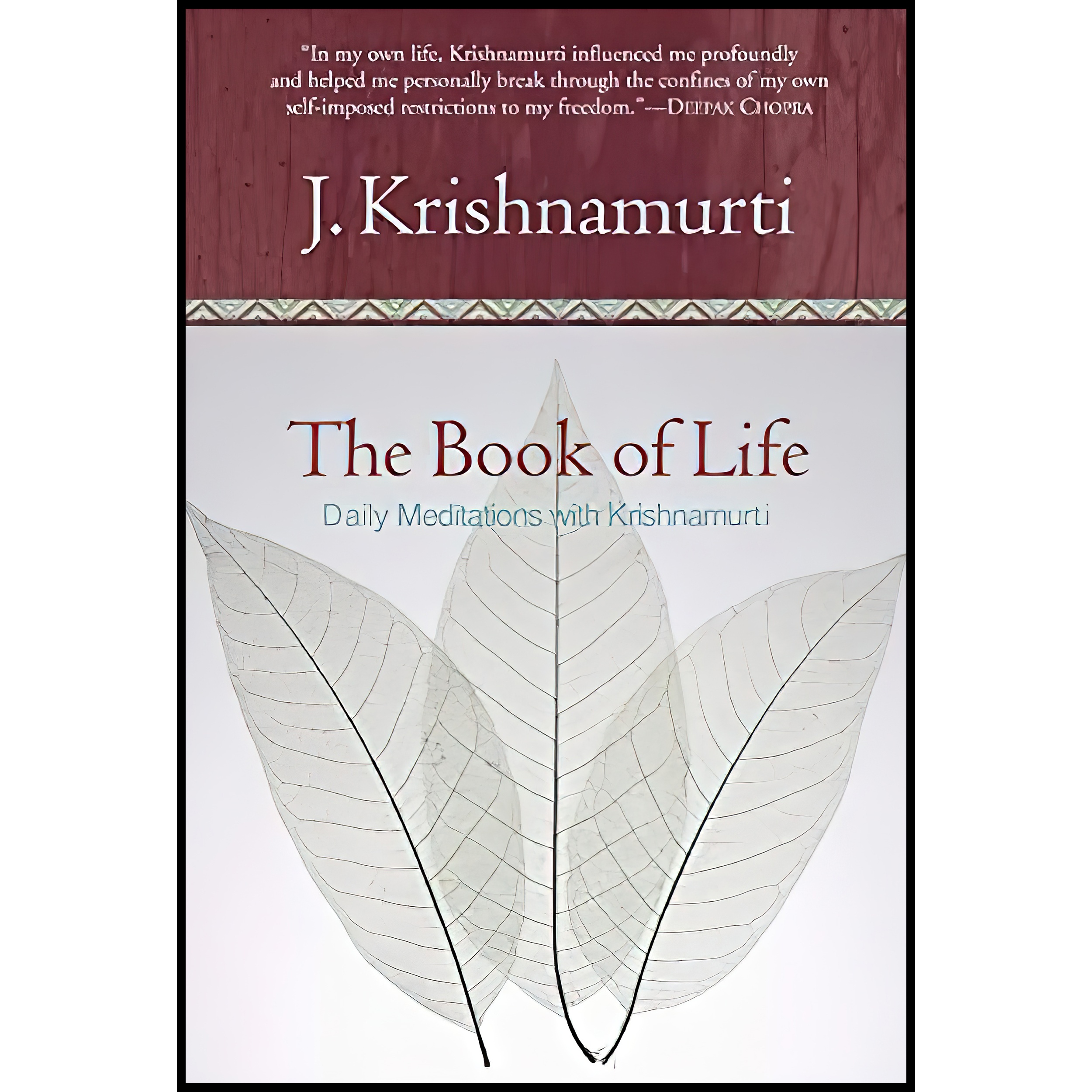 کتاب The Book of Life اثر J Krishnamurti انتشارات HarperOne