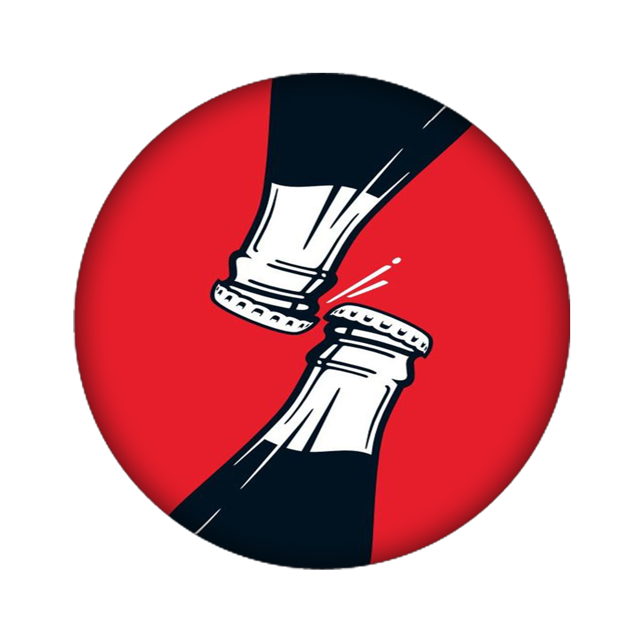 استیکر تزئینی موبایل مدل نوشابه کد 4322