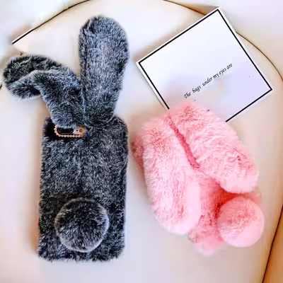 کاور طرح Furry Rabbit کد S1475 مناسب برای گوشی موبایل اپل Iphone 7/8