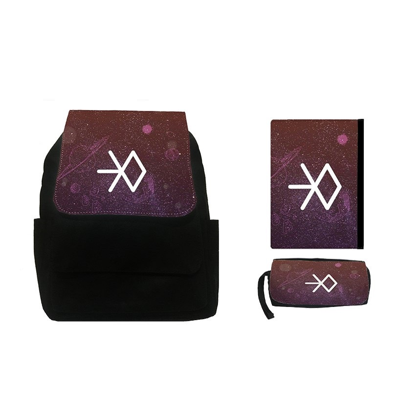 کوله پشتی طرح اکسو کد SX4 به همراه کلاسور و جامدادی