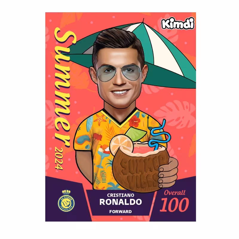 اسباب بازی شانسی مدل رونالدو سامر کد 100