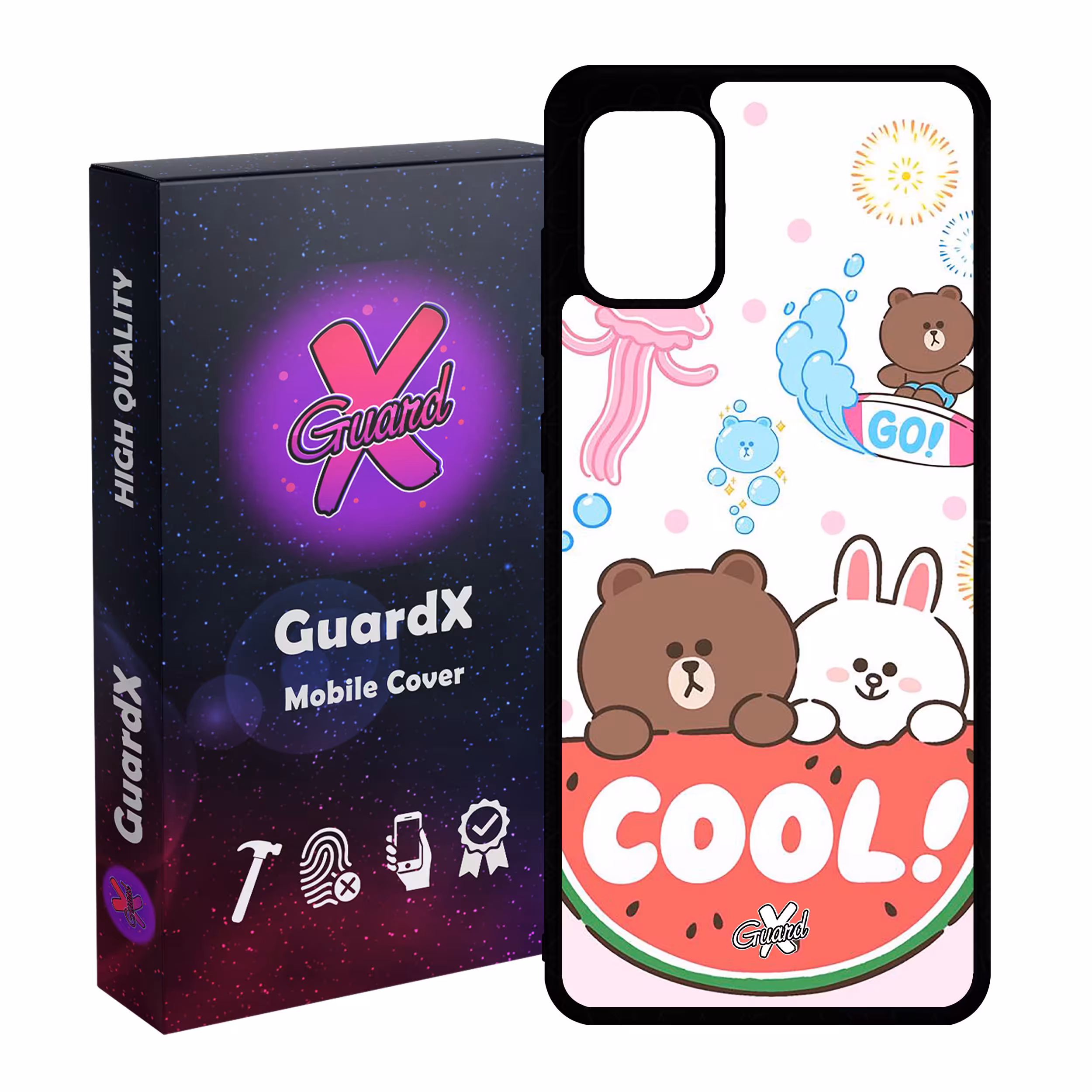 کاور گارد ایکس طرح Cool مدل Glass10071 مناسب برای گوشی موبایل سامسونگ Galaxy A71