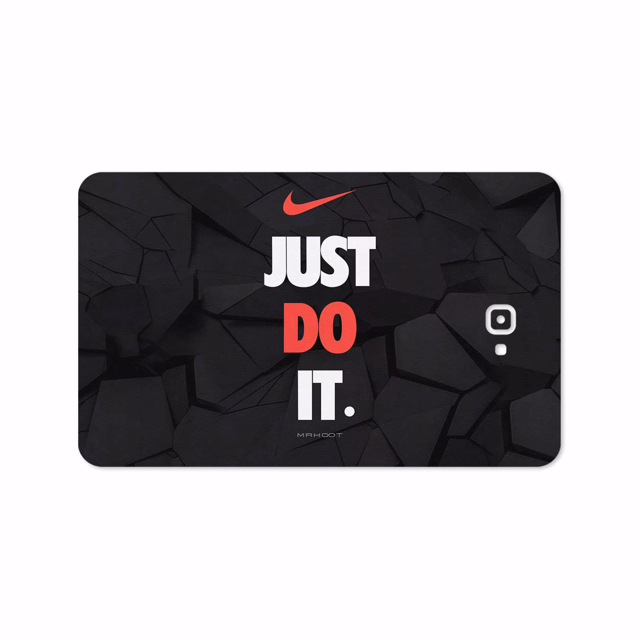برچسب پوششی ماهوت مدل NIKE-Logo مناسب برای تبلت سامسونگ Galaxy Tab A 10.1 2016 T585