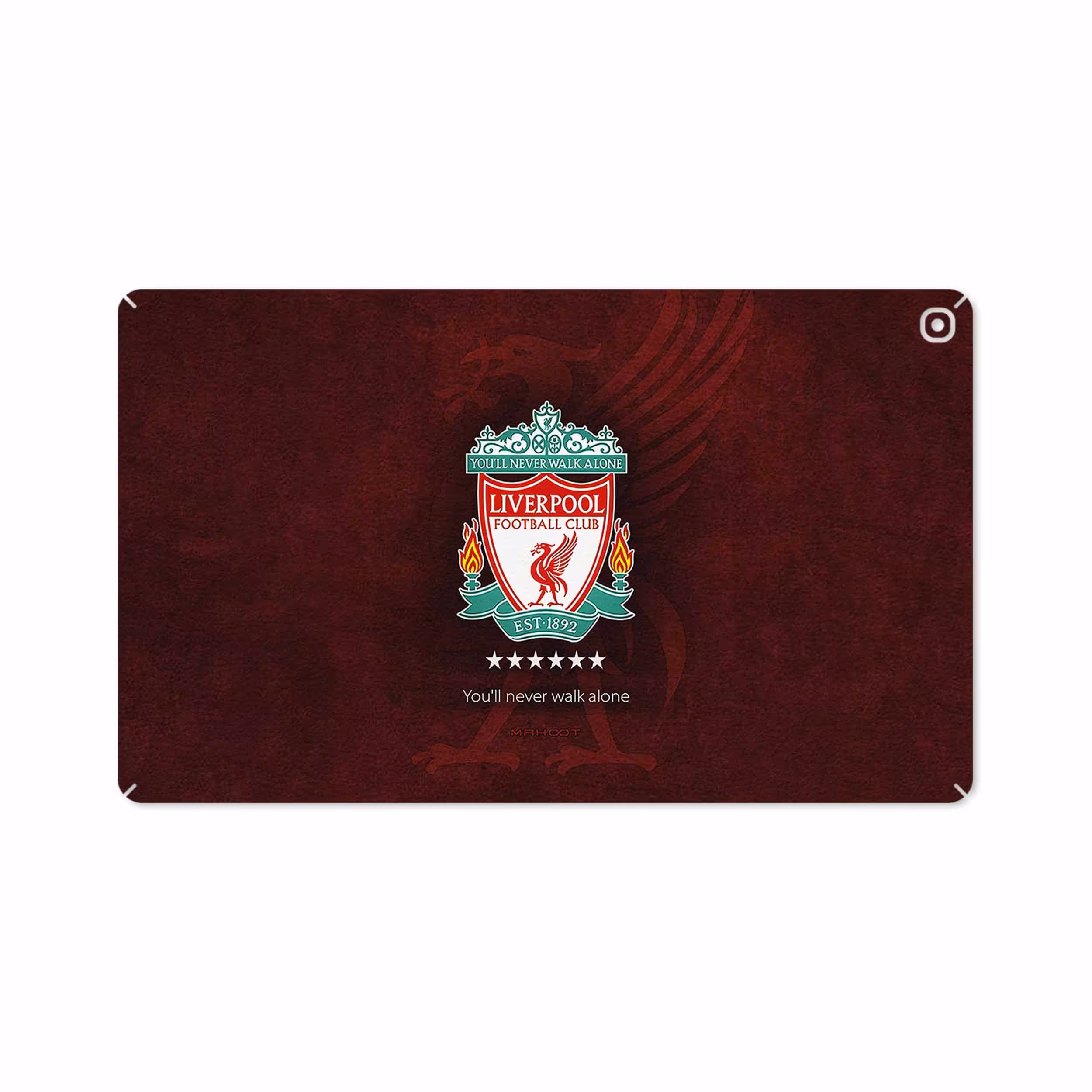 برچسب پوششی ماهوت مدل Liverpool مناسب برای تبلت سامسونگ Galaxy Tab A 10.1 2019 T515