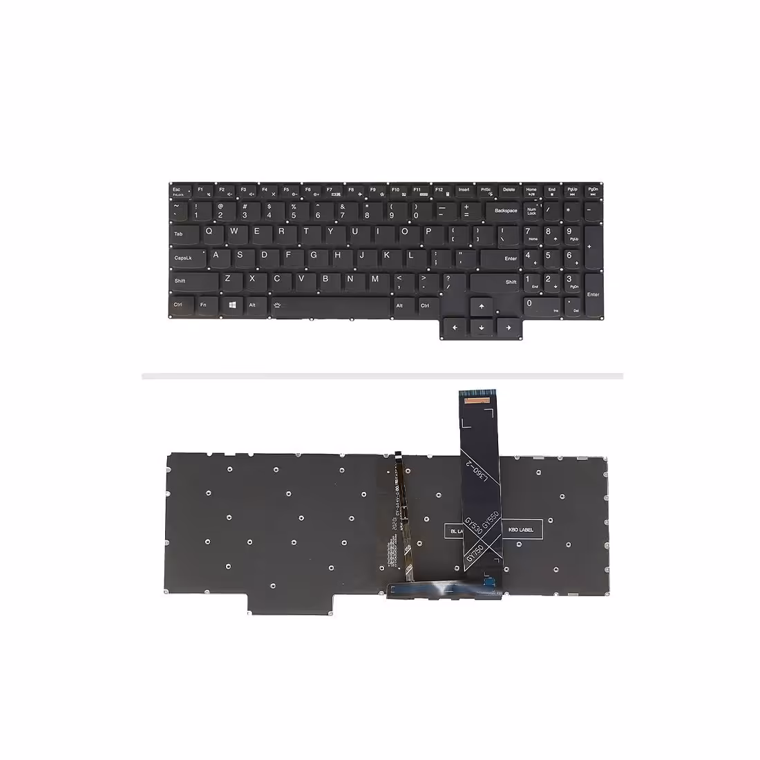 کیبورد لپ‌تاپ لنوو Ideapad 3-15ARH05 ( Gaming | با بکلایت )