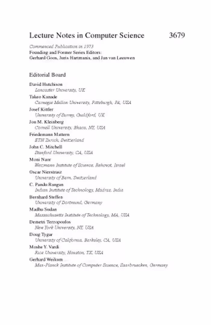 خرید و دانلود نسخه کامل کتاب Computer Security – ESORICS 2005: 10th European Symposium on Research in Computer Security, Milan, Italy, September 12-14, 2005. Proceedings