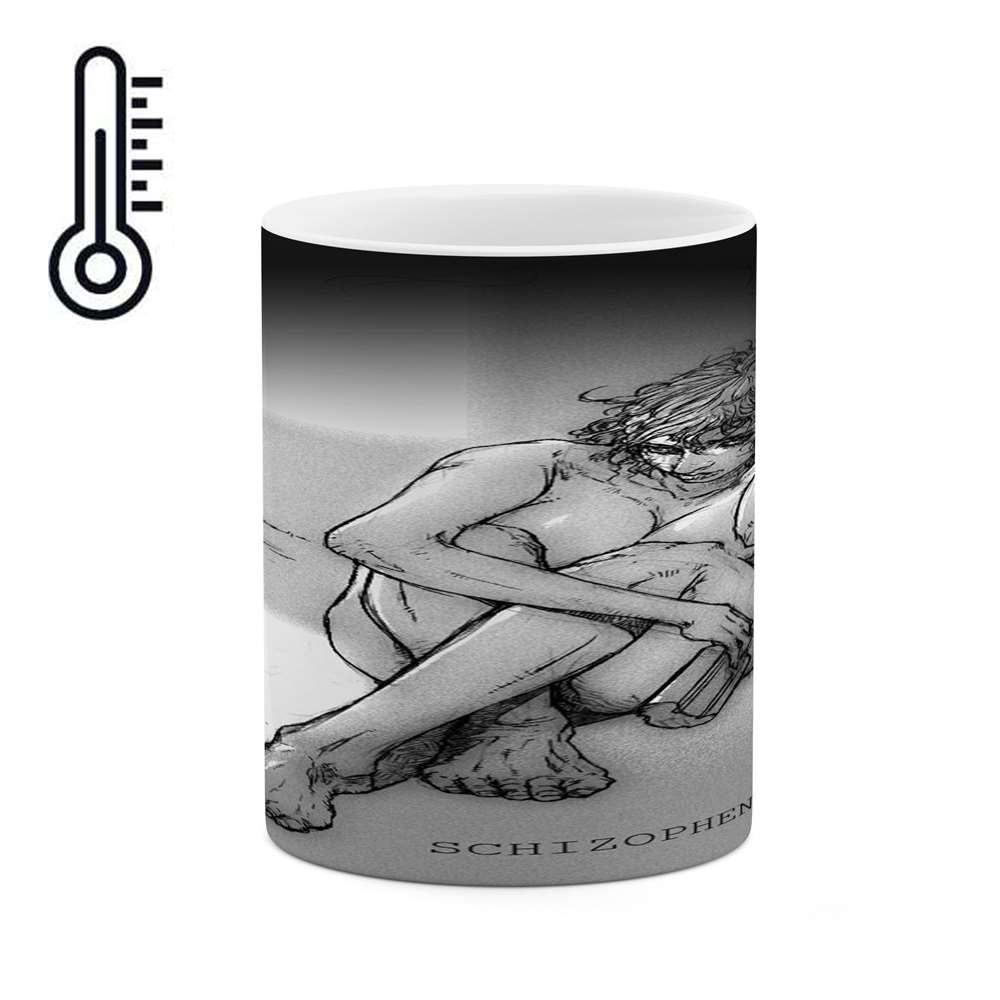 ماگ حرارتی کاکتی طرح نقاشی مدل mgh13865