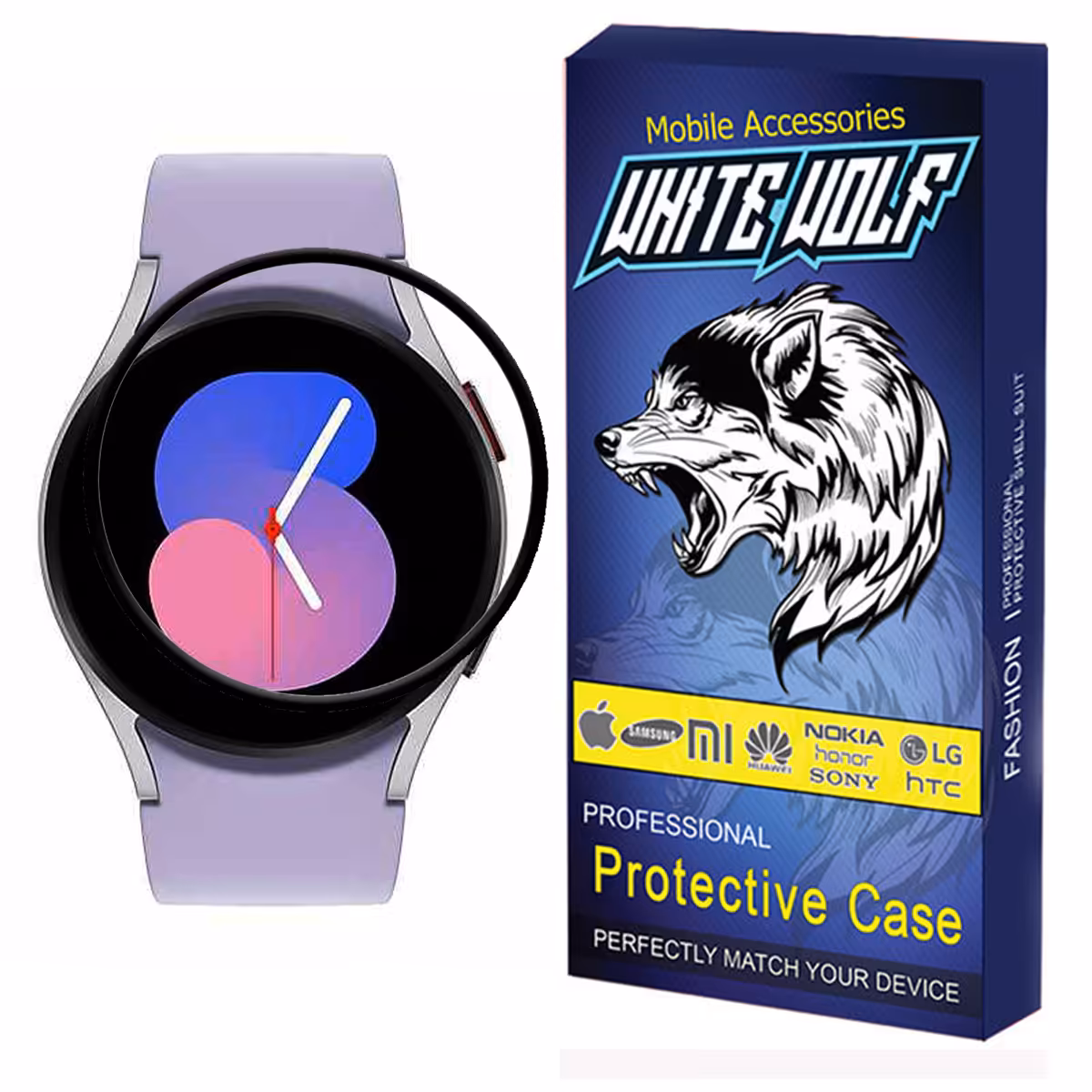 محافظ صفحه نمایش وایت ولف مدل W-PWM مناسب برای ساعت هوشمند سامسونگ Samsung Watch 5 40mm