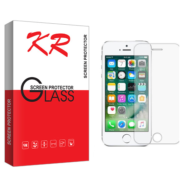 محافظ صفحه نمایش کی آر مدل  HD مناسب برای گوشی موبایل اپل Iphone 5 | کالا برتری