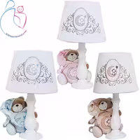 آباژور اتاق کودک طرح خرس تدی (teddy bear) مامزنینی