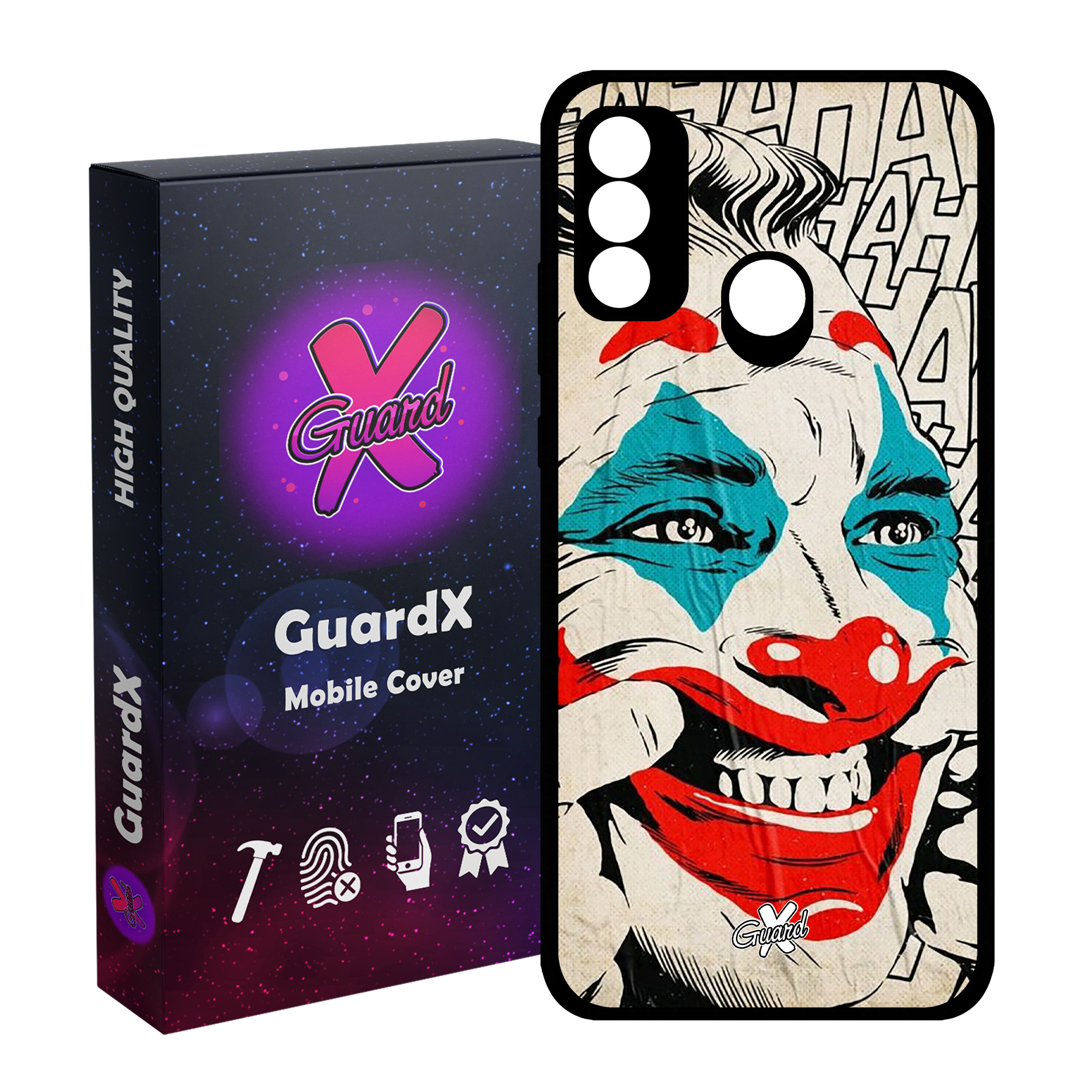 کاور گارد ایکس طرح Joker مدل Glass10128 مناسب برای گوشی موبایل هوآوی P Smart 2020