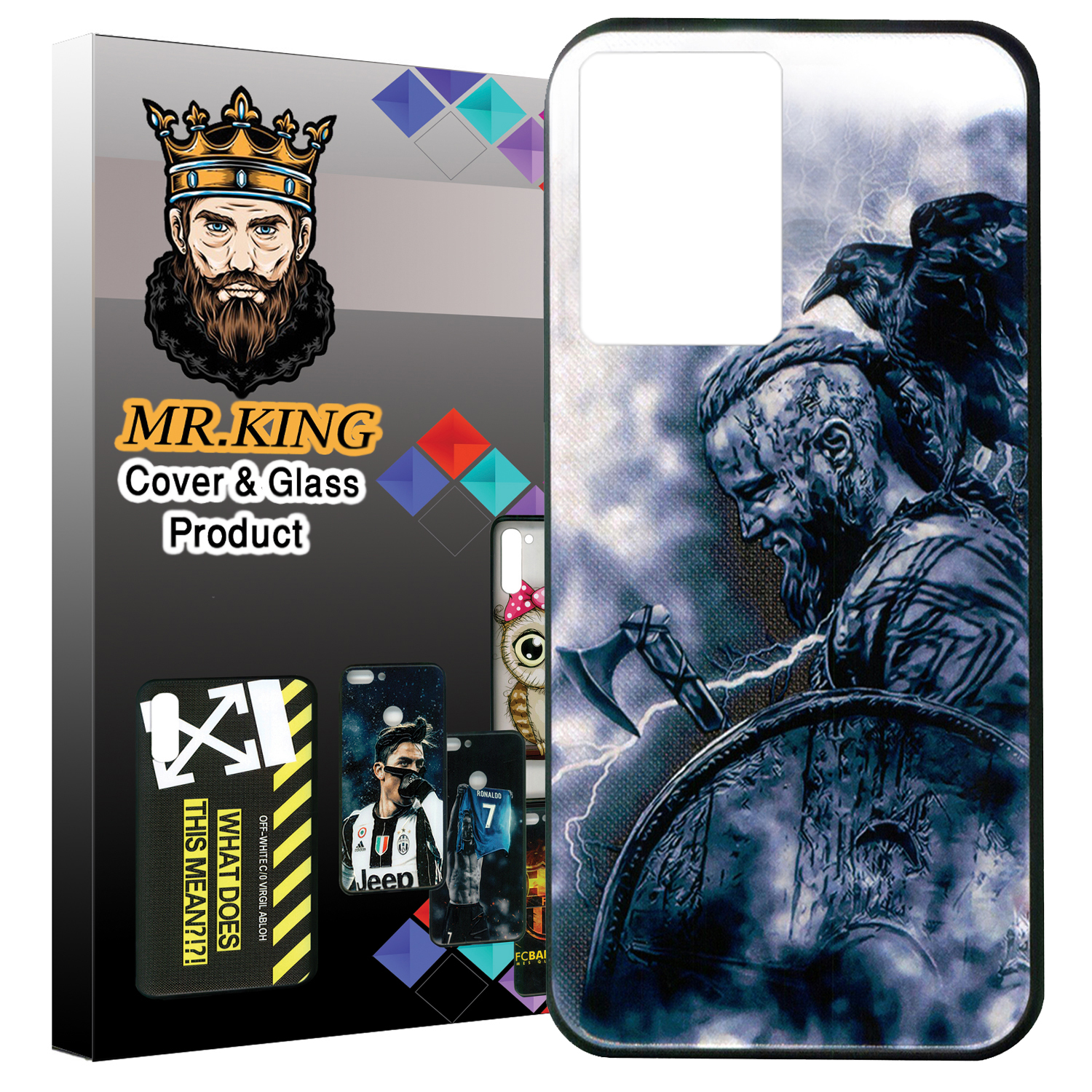 کاور مستر کینگ طرح viking کد 5454 مناسب برای گوشی موبایل سامسونگ Galaxy S11 plus