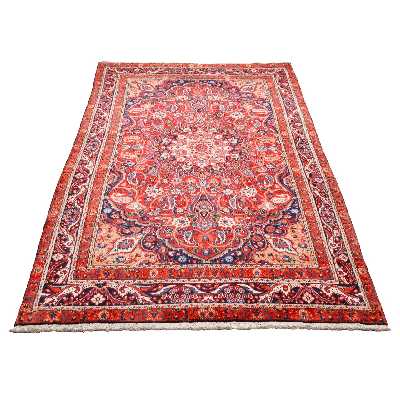 فرش دستباف قدیمی دو و نیم متری سی پرشیا کد 187205