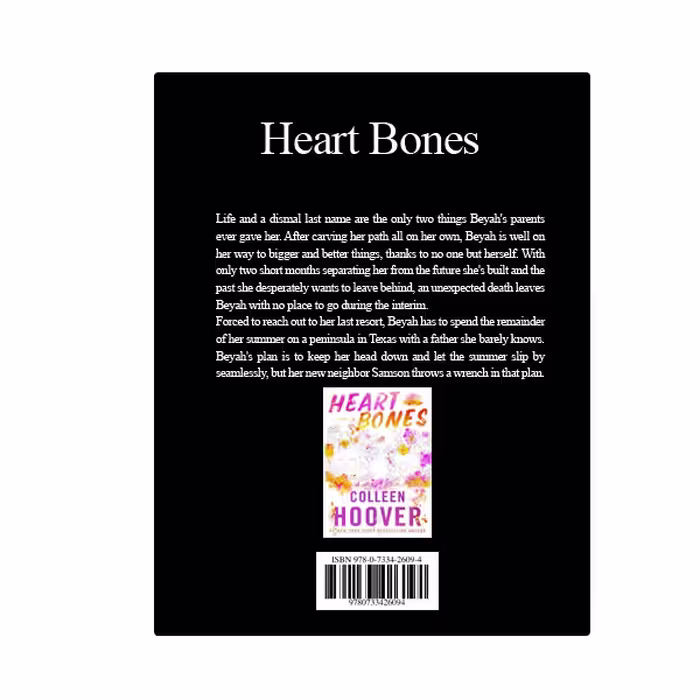 کتاب Heart Bones اثر Colleen Hoover انتشارات نبض دانش