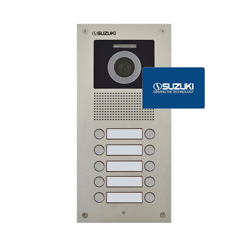 پنل آیفون تصویری کارتی 10 واحدی سوزوکی سری U