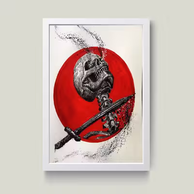 تابلو مدل Savage Art کد S2524-w