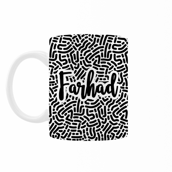 ماگ رژارت مدل اسم فرهاد