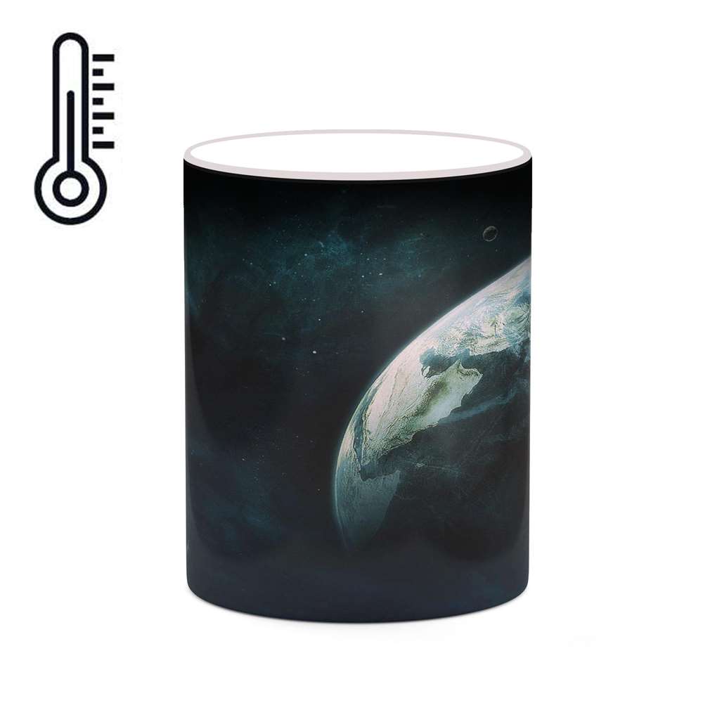 ماگ حرارتی کاکتی طرح فضا و کهکشان مدل mgh20140