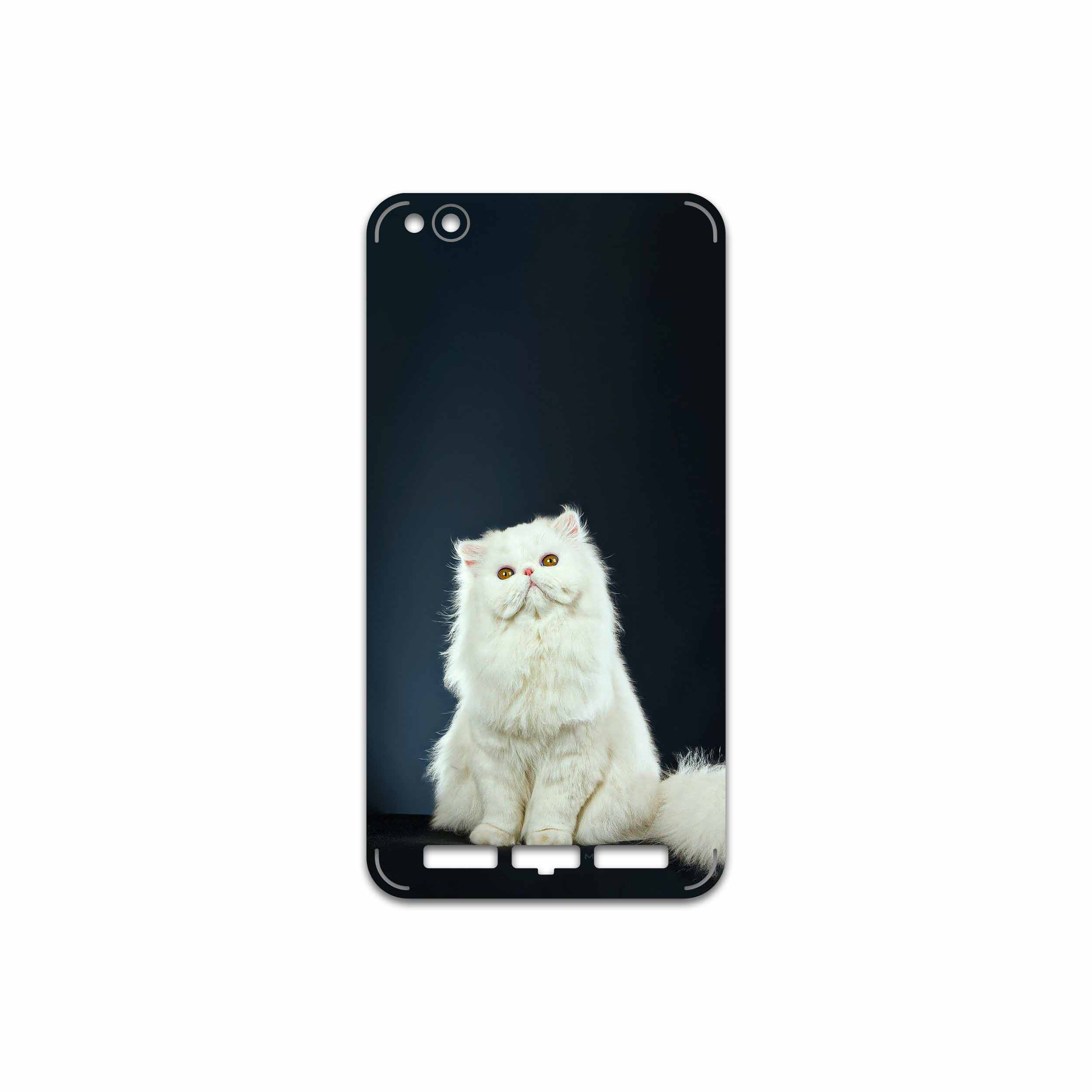 برچسب پوششی ماهوت مدل Persian cat مناسب برای گوشی موبایل شیائومی Redmi 5A